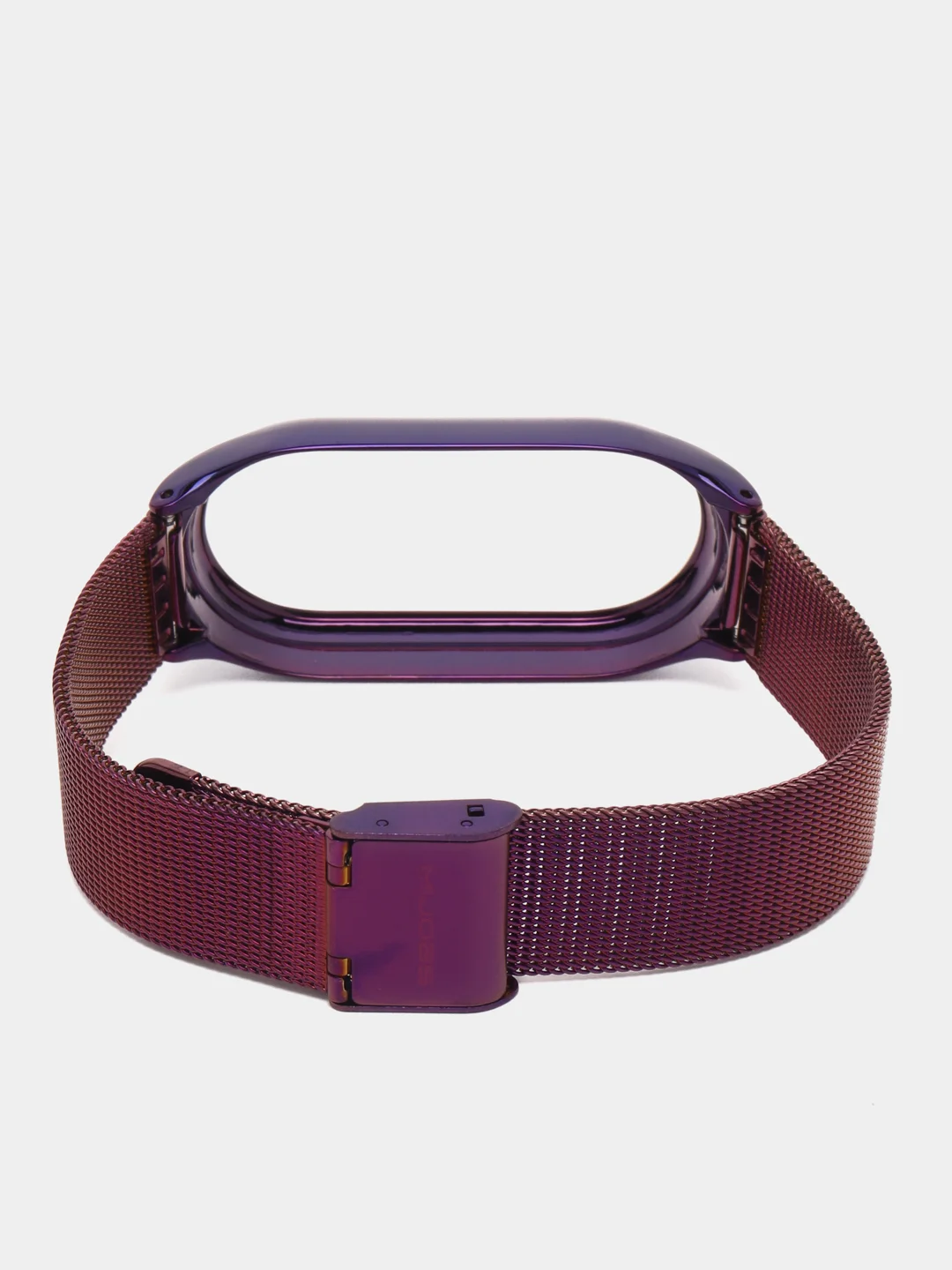 Фиолетовый ремешок для Xiaomi Mi Band 8, металлический, стальной, миланская петля