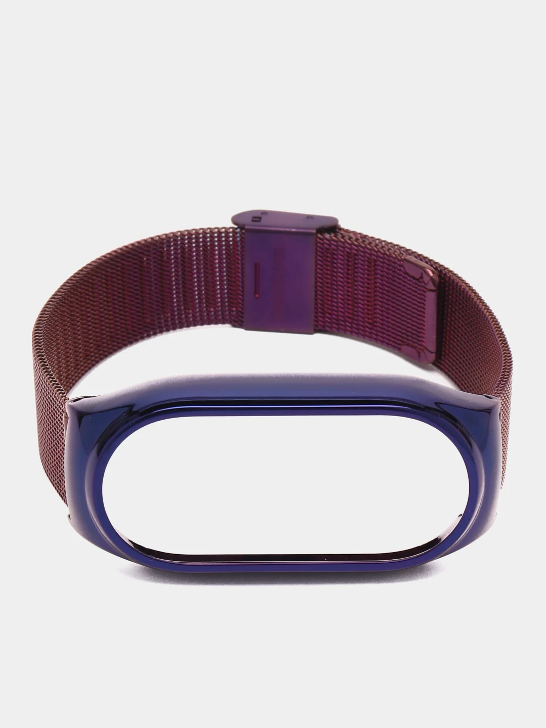 Фиолетовый ремешок для Xiaomi Mi Band 8, металлический, стальной, миланская петля