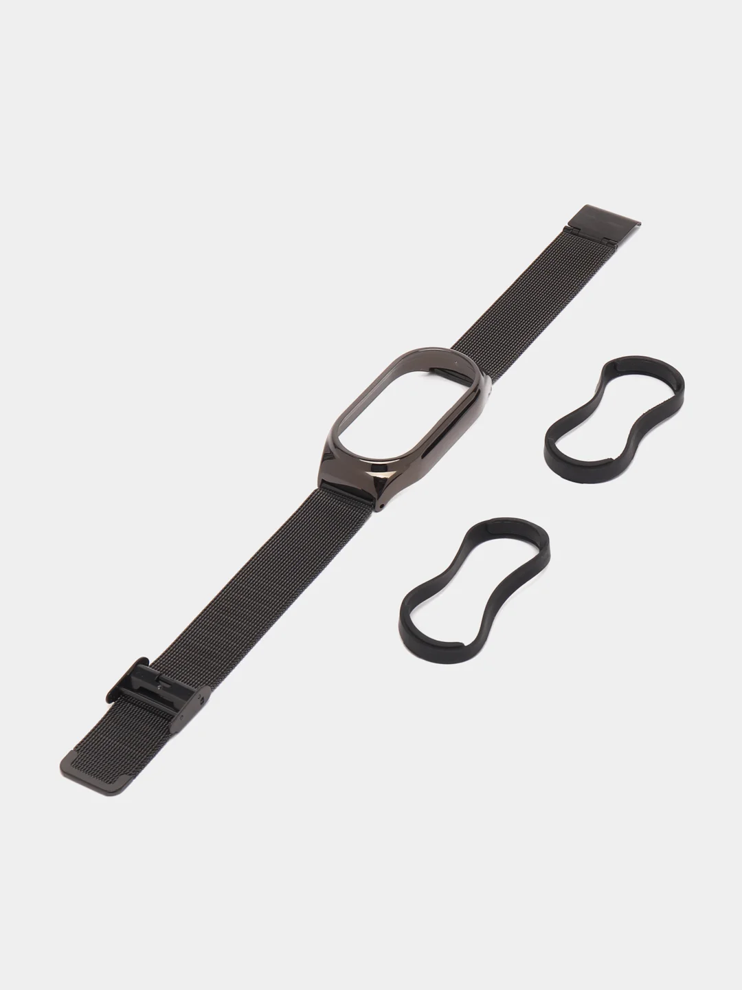 Фиолетовый ремешок для Xiaomi Mi Band 8, металлический, стальной, миланская петля