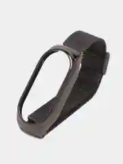 Черный ремешок для Xiaomi Mi Band 8, металлический, стальной, миланская петля
