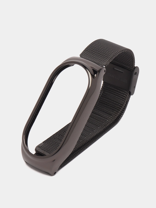 Ремешок для Xiaomi Mi Band 8, металлический, стальной, миланская петля