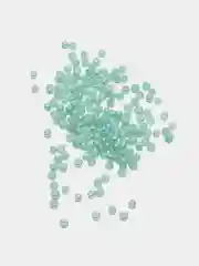 Бирюзовый бисер однотонный глянцевый для плетения, создания украшений и творчества девочек,3 мм