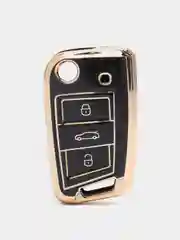 Чехол из ТПУ для выкидного ключа Volkswagen, Skoda, SEAT