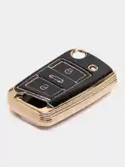Чехол из ТПУ для выкидного ключа Volkswagen, Skoda, SEAT