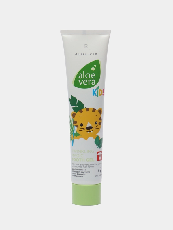 Aloe Via детская зубная паста "Волшебная мерцающая"