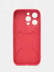Кораллово-розовый чехол для iPhone 14 13 12 11 Pro max plus XR силиконовый