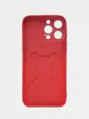 Кораллово-розовый чехол для iPhone 14 13 12 11 Pro max plus XR силиконовый
