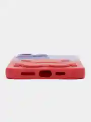 Кораллово-розовый чехол для iPhone 14 13 12 11 Pro max plus XR силиконовый