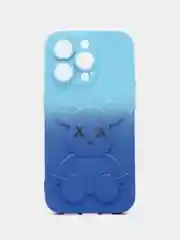 Лазурный чехол для iPhone 14 13 12 11 Pro max plus XR силиконовый