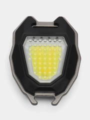 Фонарик, LED-брелок, аккумуляторный, с магнитом, карабином и электронной зажигалкой