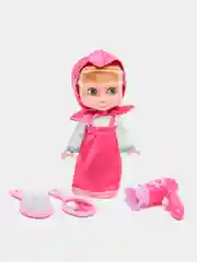 Кукла Маша и Медведь "Маша", с набором парикмахера, 25 см