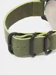 Зеленый мужские наручные часы Curren 8265 с календарём в подарочной упаковке