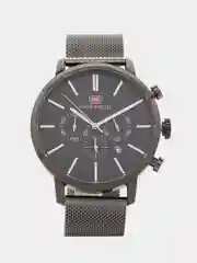 Серый мужские наручные часы Mini Focus MF0023G с хронографом, в подарочной упаковке