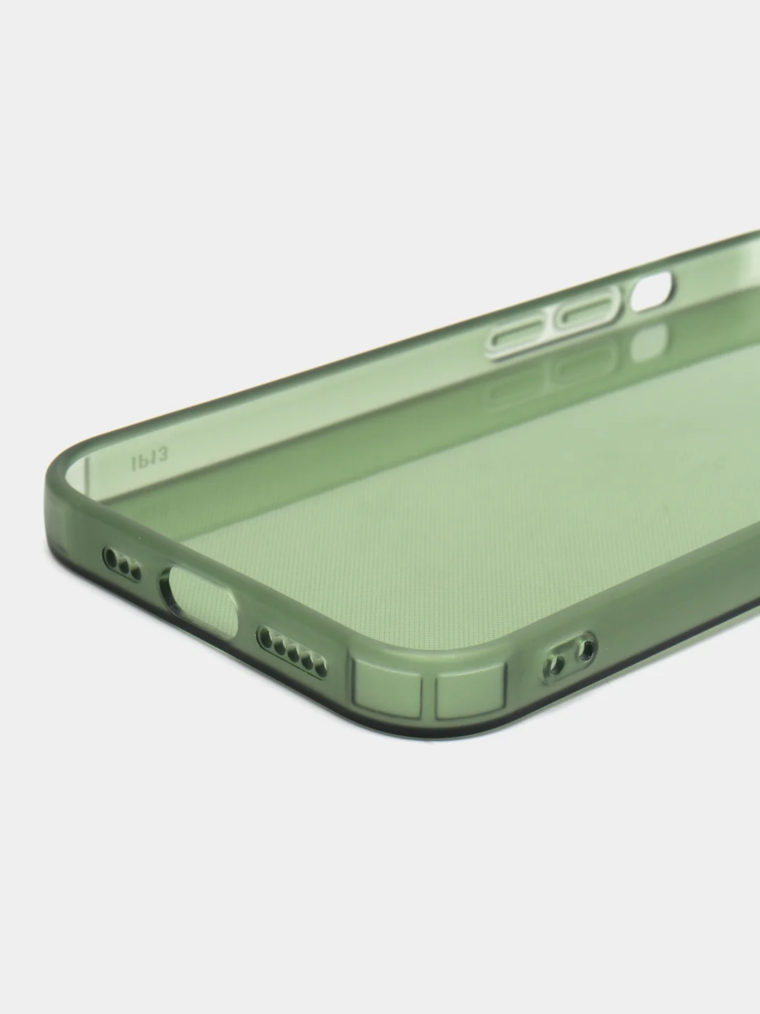 Зеленый чехол iPhone 15/14/13/12/11/Pro/Max/Mini/Plus/X/XR/XS/6S/7/8+/SE 2, прозрачный