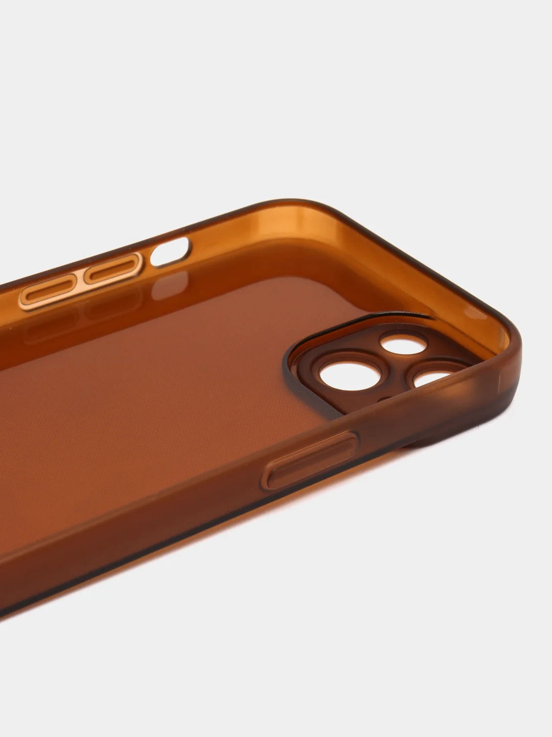 Шоколадный чехол iPhone 15/14/13/12/11/Pro/Max/Mini/Plus/X/XR/XS/6S/7/8+/SE 2, прозрачный