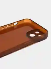 Шоколадный чехол iPhone 15/14/13/12/11/Pro/Max/Mini/Plus/X/XR/XS/6S/7/8+/SE 2, прозрачный