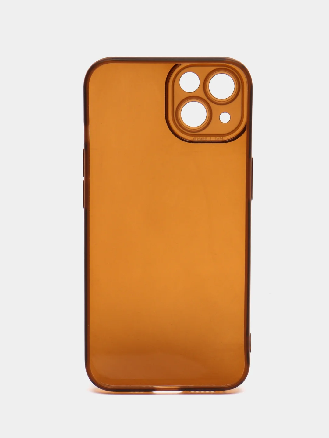 Шоколадный чехол iPhone 15/14/13/12/11/Pro/Max/Mini/Plus/X/XR/XS/6S/7/8+/SE 2, прозрачный
