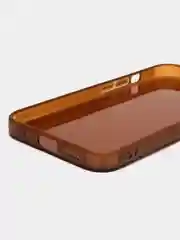 Шоколадный чехол iPhone 15/14/13/12/11/Pro/Max/Mini/Plus/X/XR/XS/6S/7/8+/SE 2, прозрачный