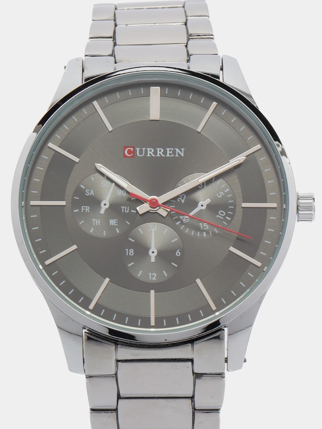 Хром мужские наручные часы Curren 8282 в подарочной упаковке