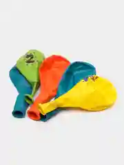 Воздушные шары Цифры Для мальчика, сына 14"/36 см, 5 шт, День Рождения, Юбилей, Праздник