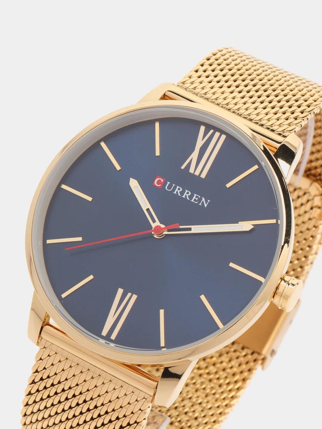 Синий наручные часы Curren 8238, в подарочной упаковке