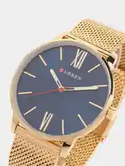 Синий наручные часы Curren 8238, в подарочной упаковке