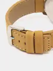 Горчичный мужские наручные часы Curren 8218 в подарочной упаковке