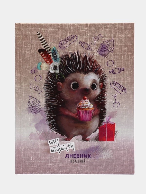 Дневник, 1-4 класс, 48 листов, твердый