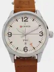 Медный мужские наручные часы Curren 8265 с календарём в подарочной упаковке
