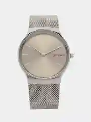 Серебряный мужские наручные часы Curren 8256 в подарочной упаковке