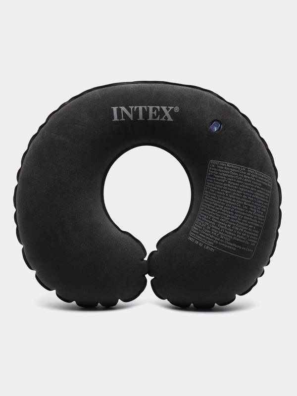 INTEX подушка надувная дорожная, 36*30*10, для путешествий, для шеи, автомобильная
