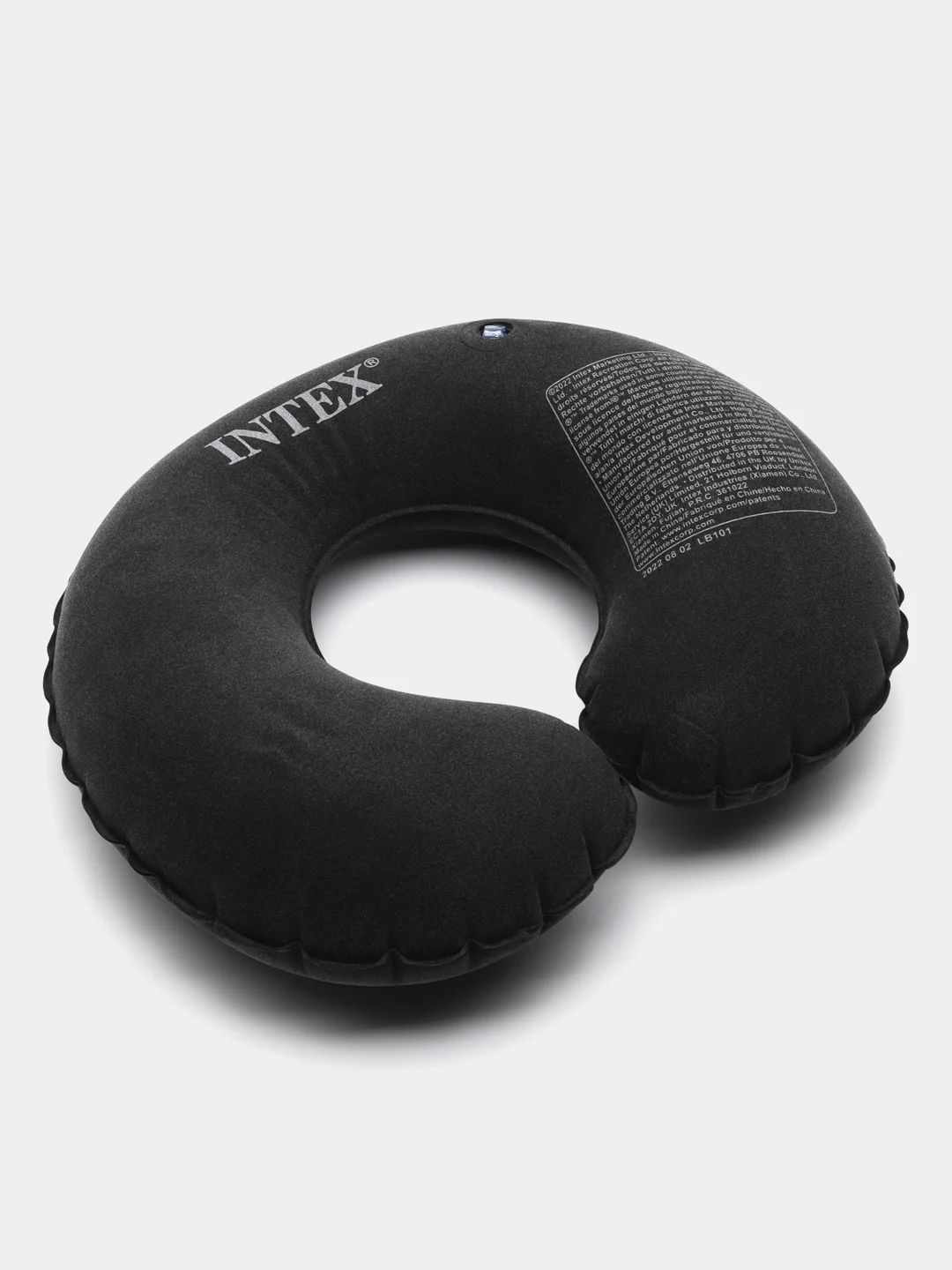 INTEX подушка надувная дорожная, 36*30*10, для путешествий, для шеи, автомобильная