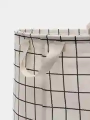 Белый корзина для белья, хранение игрушек, органайзер из ткани
