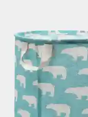 Голубой корзина для белья, хранение игрушек, органайзер из ткани