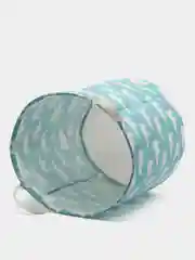 Голубой корзина для белья, хранение игрушек, органайзер из ткани