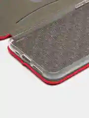 Красный чехол-книжка для iPhone 11 Pro, 11 Про, экокожа