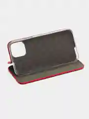 Красный чехол-книжка для iPhone 11 Pro, 11 Про, экокожа