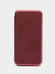 Бордовый чехол-книжка для iPhone 11 Pro, 11 Про, экокожа