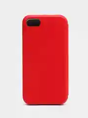 Красный чехол-книжка для iPhone 7, iPhone 8, экокожа