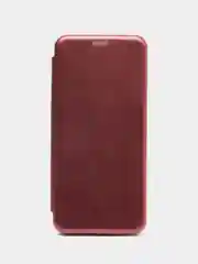 Бордовый чехол книжка для Samsung Galaxy A 51, Самсунг А 51 экокожа