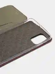 Бордовый чехол книжка для Samsung Galaxy A 51, Самсунг А 51 экокожа