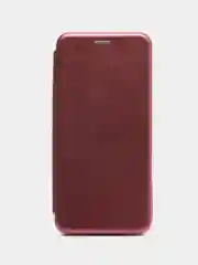 Бордовый чехол-книжка для Xiaomi Mi 11 / Mi11 / Сяоми Ми 11 (Сяоми Ми11)