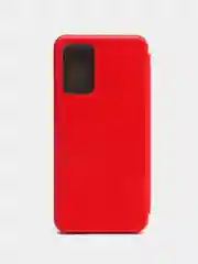 Красный чехол-книжка для Samsung Galaxy A 72, A72, экокожа (Самсунг А 72, А72)