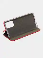 Красный чехол-книжка для Samsung Galaxy A 72, A72, экокожа (Самсунг А 72, А72)