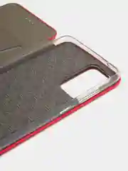 Красный чехол-книжка для Samsung Galaxy A 72, A72, экокожа (Самсунг А 72, А72)