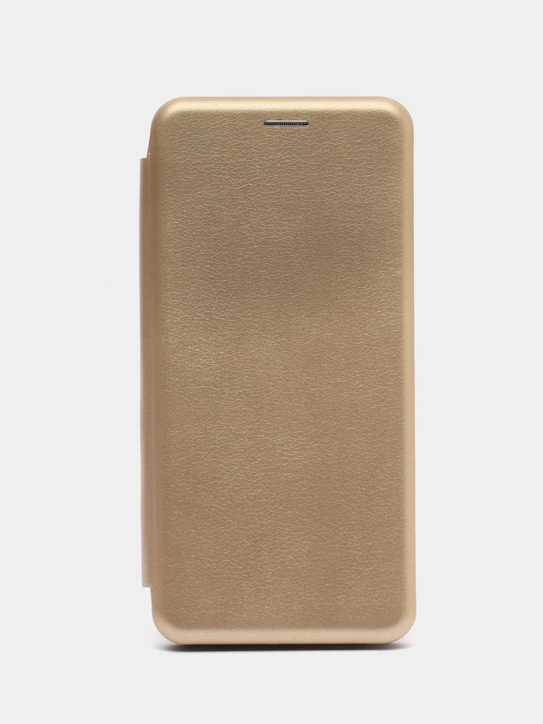Золотой чехол-книжка для Xiaomi Redmi Note 9 / Note9 (Сяоми редми ноте 9), экокожа