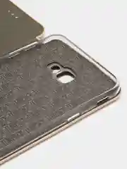 Золотой чехол-книжка для Samsung Galaxy J 4 +, Samsung Galaxy J 4 Plus, Самсунг J 4+, экокожа