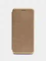Золотой чехол-книжка для Samsung Galaxy J 4 +, Samsung Galaxy J 4 Plus, Самсунг J 4+, экокожа