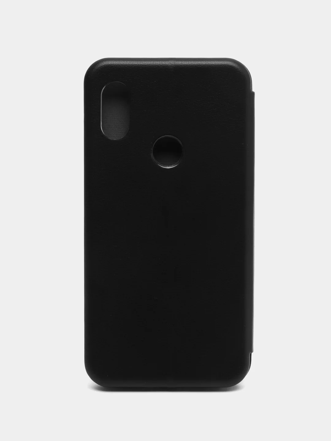 Черный чехол-книжка для Xiaomi Redmi Note 6 pro /6pro/ Сяоми Редми Ноте 6 про/ Нот 6 про, экокожа