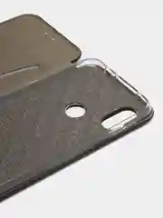 Черный чехол-книжка для Xiaomi Redmi Note 6 pro /6pro/ Сяоми Редми Ноте 6 про/ Нот 6 про, экокожа